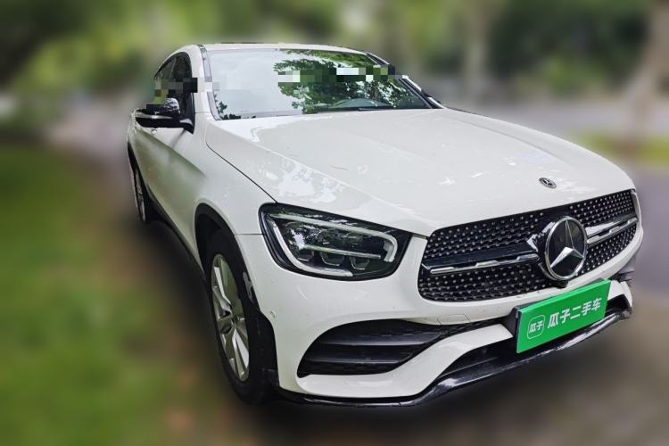 Used Mercedes-Benz GLC Coupe 2020 GLC 260 4MATIC Coupe SUV Front Right 45 Deg
