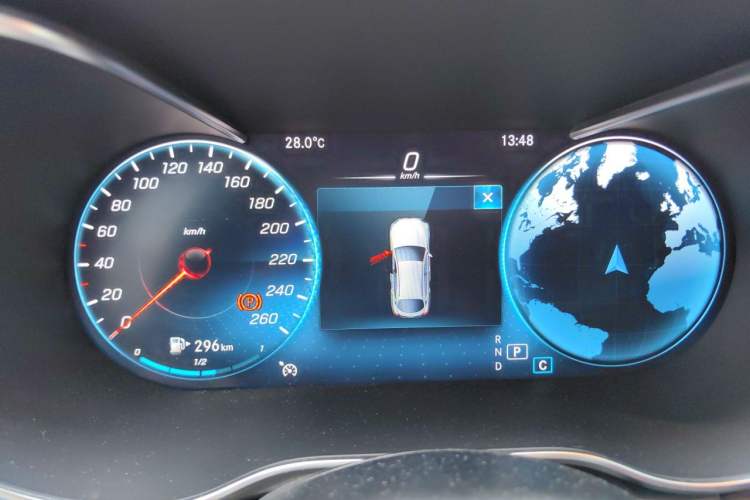 Used Mercedes-Benz GLC Coupe 2020 GLC 260 4MATIC Coupe SUV Instrument Cluster