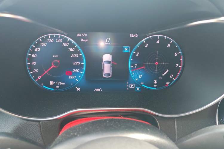 Used Mercedes-Benz GLC Coupe 2020 GLC 300 4MATIC Coupe SUV Instrument Cluster