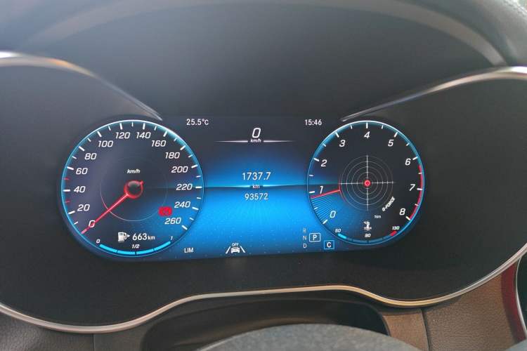 Used Mercedes-Benz GLC Coupe 2020 GLC 300 4MATIC Coupe SUV Instrument Cluster