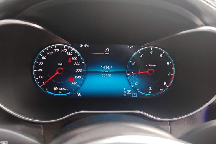 Used Mercedes-Benz GLC Coupe 2020 GLC 260 4MATIC Coupe SUV Instrument Cluster