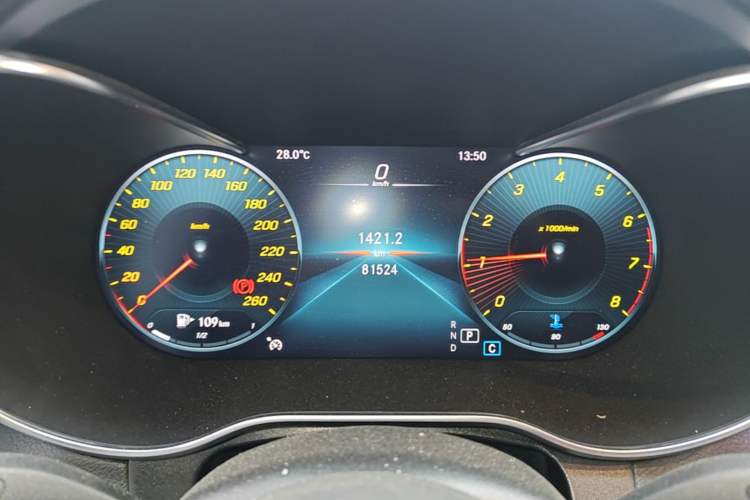 Used Mercedes-Benz GLC Coupe 2020 GLC 260 4MATIC Coupe SUV Instrument Cluster