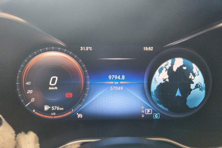 Used Mercedes-Benz GLC Coupe 2020 GLC 260 4MATIC Coupe SUV Instrument Cluster