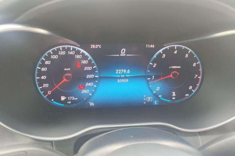 Used Mercedes-Benz GLC Coupe 2020 GLC 260 4MATIC Coupe SUV Instrument Cluster
