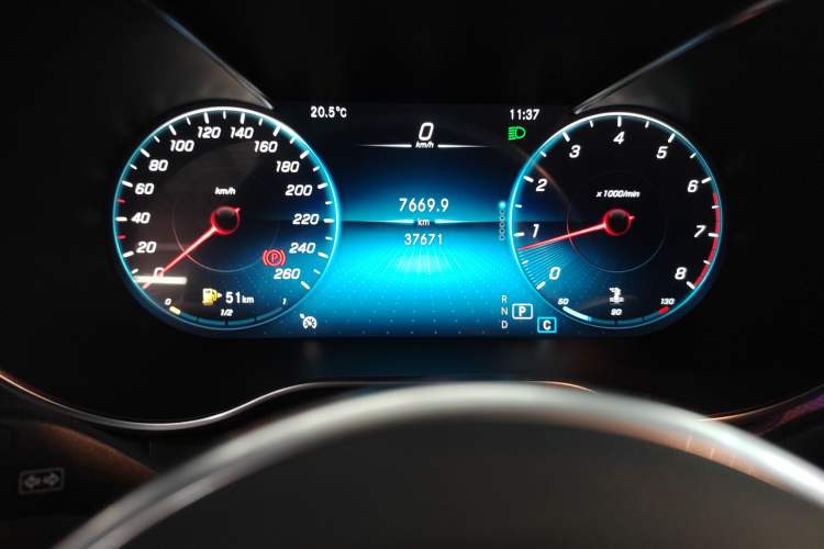 Used Mercedes-Benz GLC Coupe 2020 GLC 260 4MATIC Coupe SUV Instrument Cluster