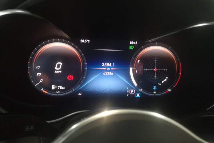 Used Mercedes-Benz GLC Coupe 2020 GLC 260 4MATIC Coupe SUV Instrument Cluster