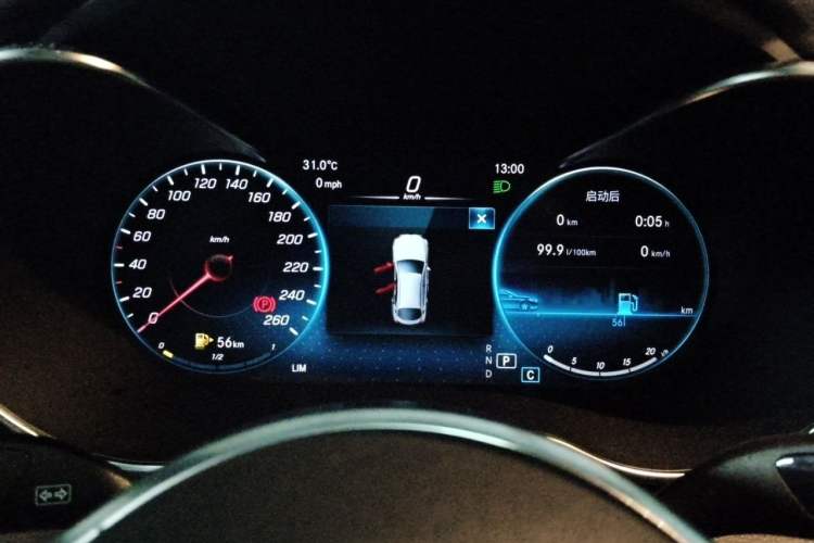 Used Mercedes-Benz GLC Coupe 2020 GLC 260 4MATIC Coupe SUV Instrument Cluster