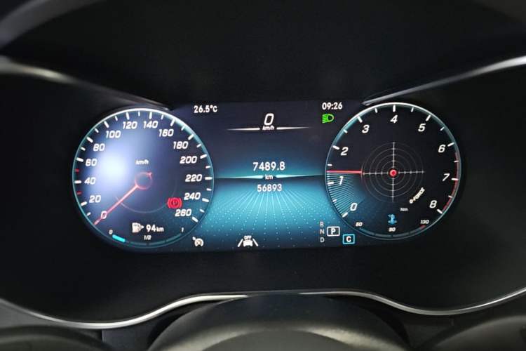 Used Mercedes-Benz GLC Coupe 2020 GLC 300 4MATIC Coupe SUV Instrument Cluster