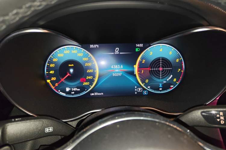 Used Mercedes-Benz GLC Coupe 2020 GLC 260 4MATIC Coupe SUV Instrument Cluster