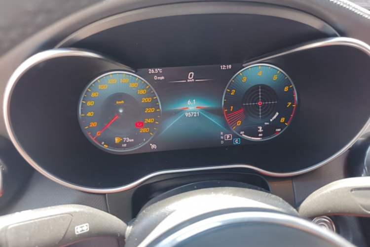 Used Mercedes-Benz GLC Coupe 2020 GLC 260 4MATIC Coupe SUV Instrument Cluster
