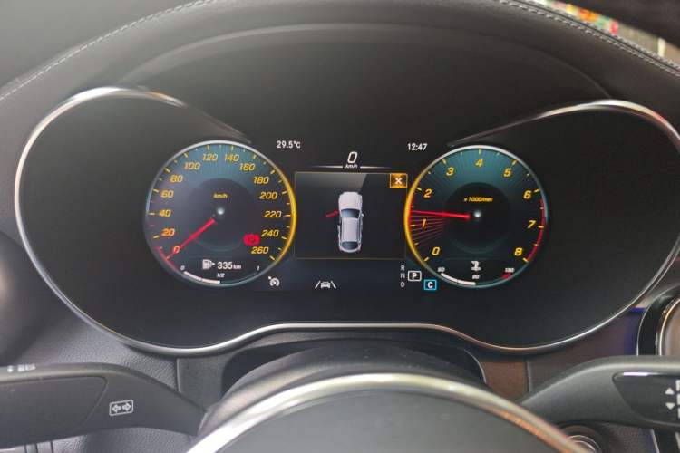 Used Mercedes-Benz GLC Coupe 2020 GLC 300 4MATIC Coupe SUV Instrument Cluster