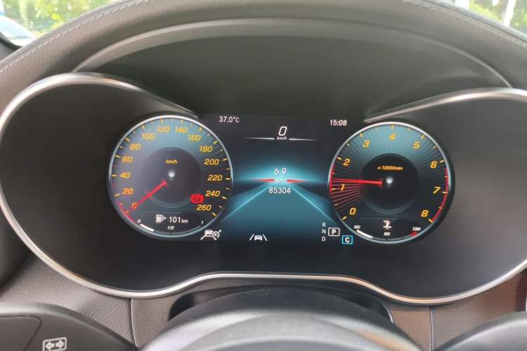 Used Mercedes-Benz GLC Coupe 2020 GLC 300 4MATIC AMG Line Coupe SUV Instrument Cluster
