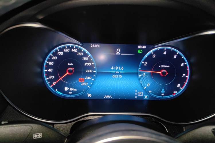 Used Mercedes-Benz GLC Coupe 2020 GLC 300 4MATIC Coupe SUV Instrument Cluster