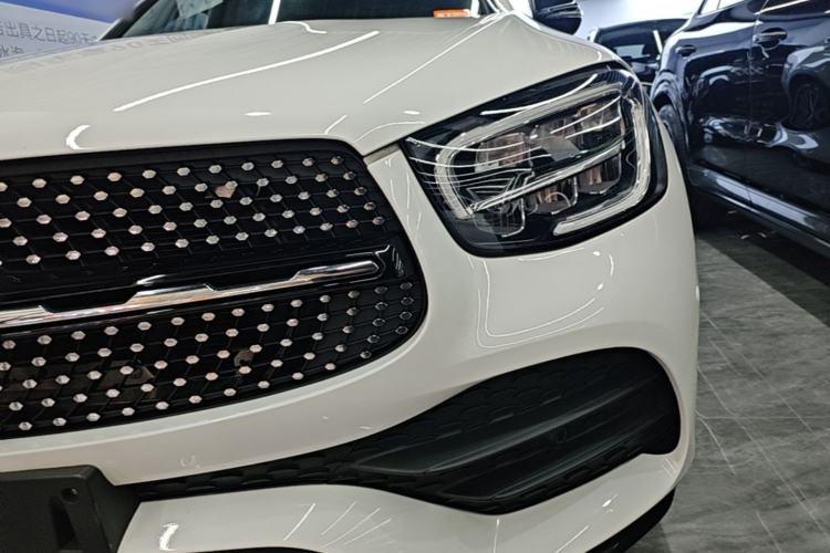 Used Mercedes-Benz GLC Coupe 2020 GLC 300 4MATIC Coupe SUV Left Front Headlight