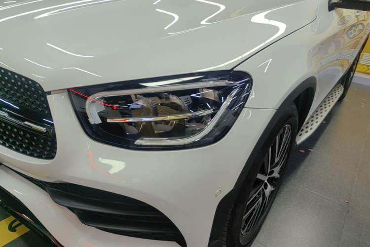 Used Mercedes-Benz GLC Coupe 2020 GLC 300 4MATIC Coupe SUV Left Front Headlight