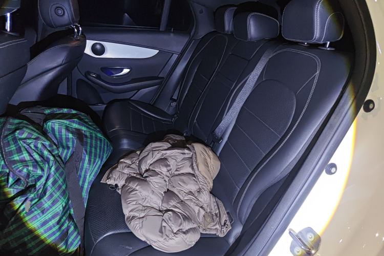 Used Mercedes-Benz GLC Coupe 2020 GLC 260 4MATIC Coupe SUV Left Rear Seat