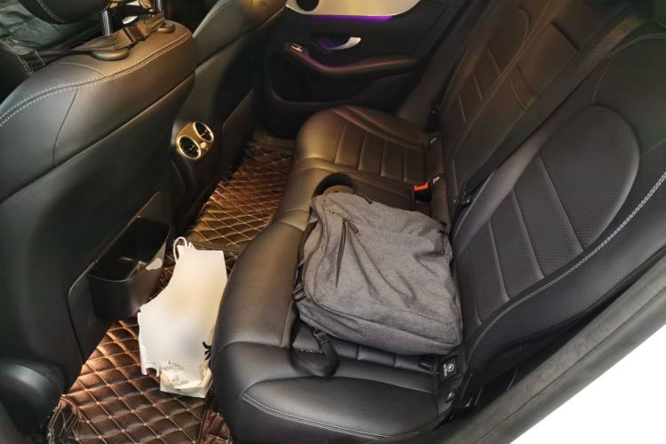 Used Mercedes-Benz GLC Coupe 2020 GLC 260 4MATIC Coupe SUV Left Rear Seat