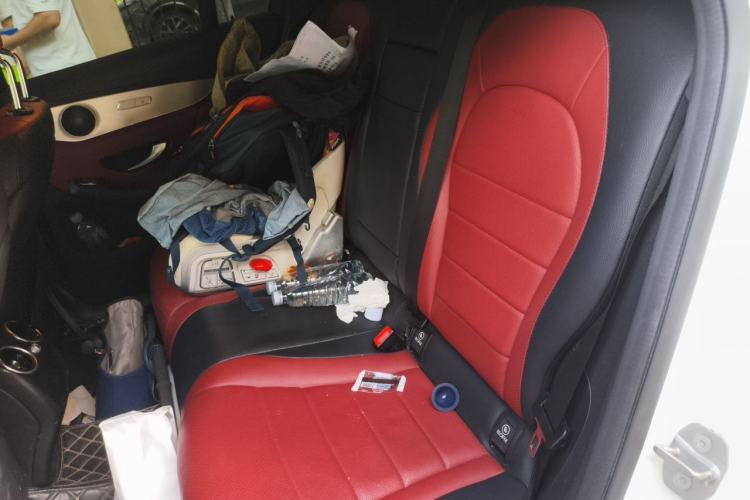 Used Mercedes-Benz GLC Coupe 2020 GLC 260 4MATIC Coupe SUV Left Rear Seat