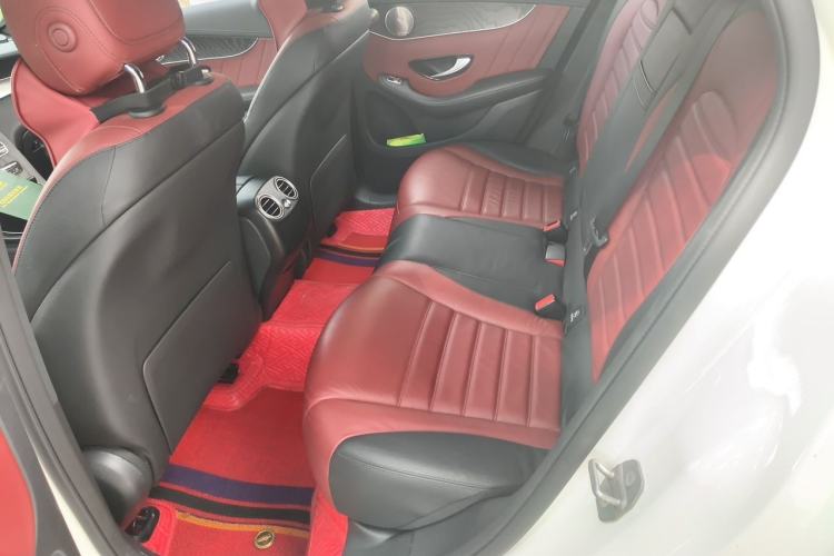 Used Mercedes-Benz GLC Coupe 2020 GLC 300 4MATIC AMG Line Coupe SUV Left Rear Seat