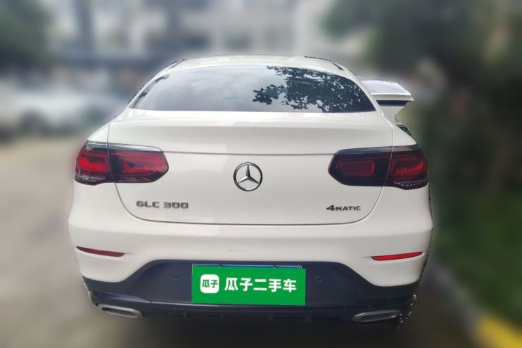 Used Mercedes-Benz GLC Coupe 2020 GLC 300 4MATIC Coupe SUV Rear