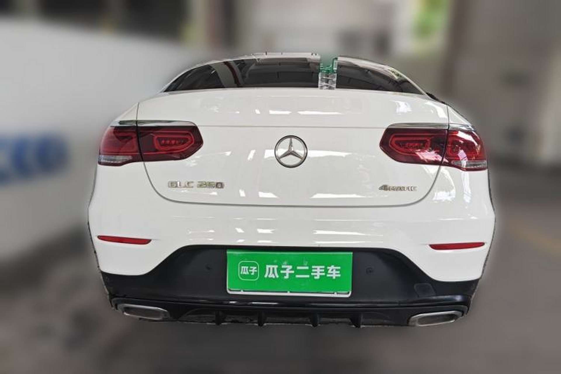 Used Mercedes-Benz GLC Coupe 2020 GLC 260 4MATIC Coupe SUV Rear
