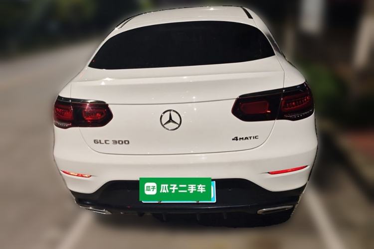 Used Mercedes-Benz GLC Coupe 2020 GLC 300 4MATIC Coupe SUV Rear