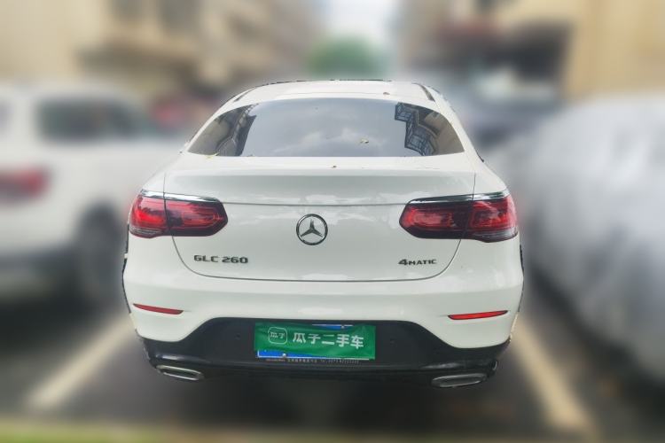 Used Mercedes-Benz GLC Coupe 2020 GLC 260 4MATIC Coupe SUV Rear