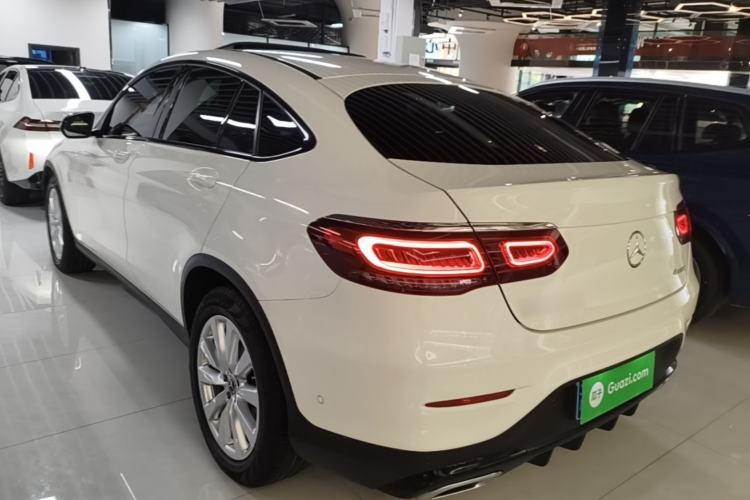 Used Mercedes-Benz GLC Coupe 2020 GLC 260 4MATIC Coupe SUV Rear Left 45 Deg