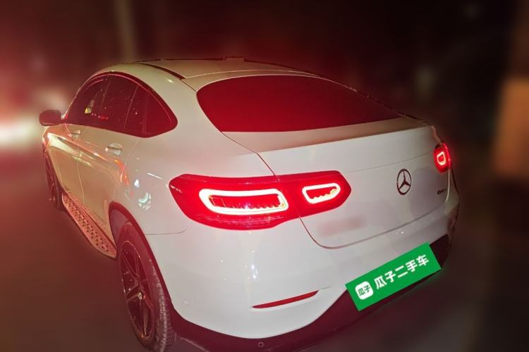 Used Mercedes-Benz GLC Coupe 2020 GLC 260 4MATIC Coupe SUV Rear Left 45 Deg