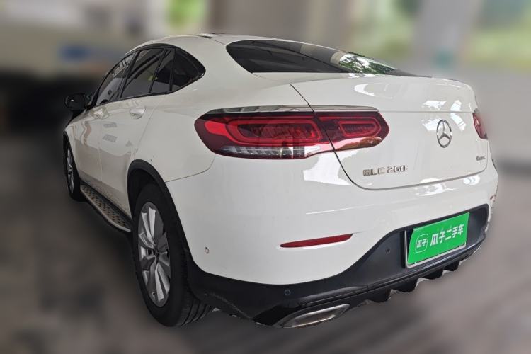 Used Mercedes-Benz GLC Coupe 2020 GLC 260 4MATIC Coupe SUV Rear Left 45 Deg