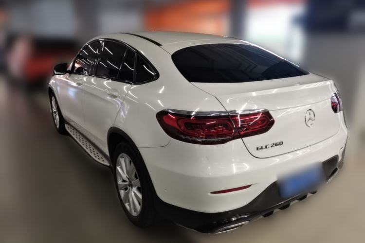 Used Mercedes-Benz GLC Coupe 2020 GLC 260 4MATIC Coupe SUV Rear Left 45 Deg