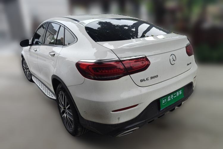 Used Mercedes-Benz GLC Coupe 2020 GLC 300 4MATIC Coupe SUV Rear Left 45 Deg