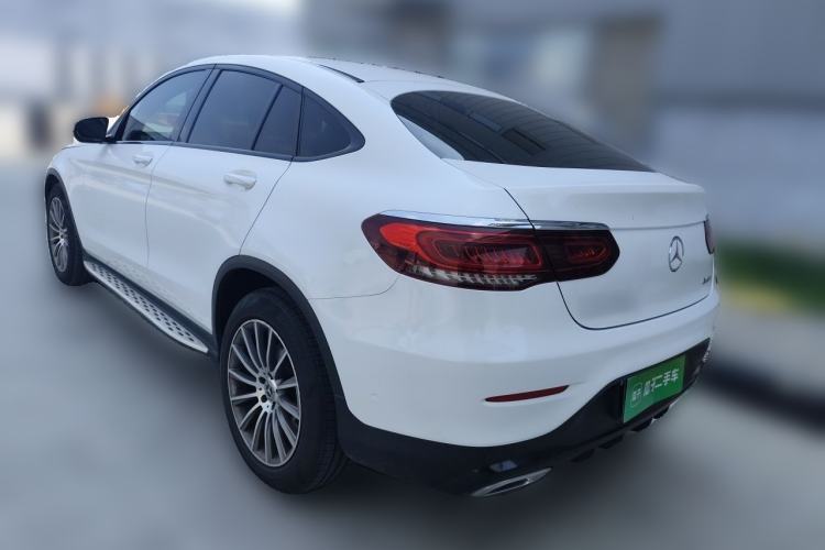 Used Mercedes-Benz GLC Coupe 2020 GLC 260 4MATIC Coupe SUV Rear Left 45 Deg