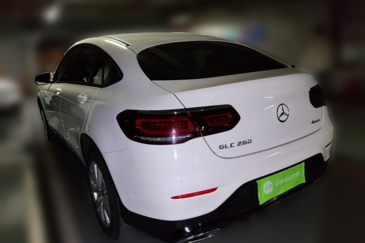 Used Mercedes-Benz GLC Coupe 2020 GLC 260 4MATIC Coupe SUV Rear Left 45 Deg