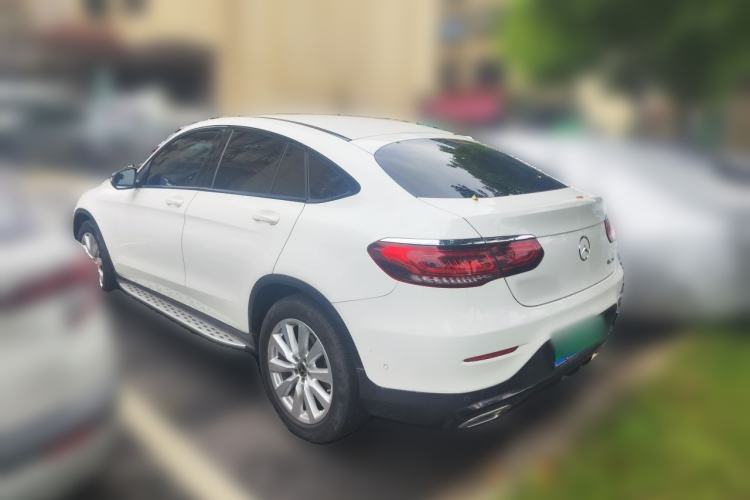 Used Mercedes-Benz GLC Coupe 2020 GLC 260 4MATIC Coupe SUV Rear Left 45 Deg