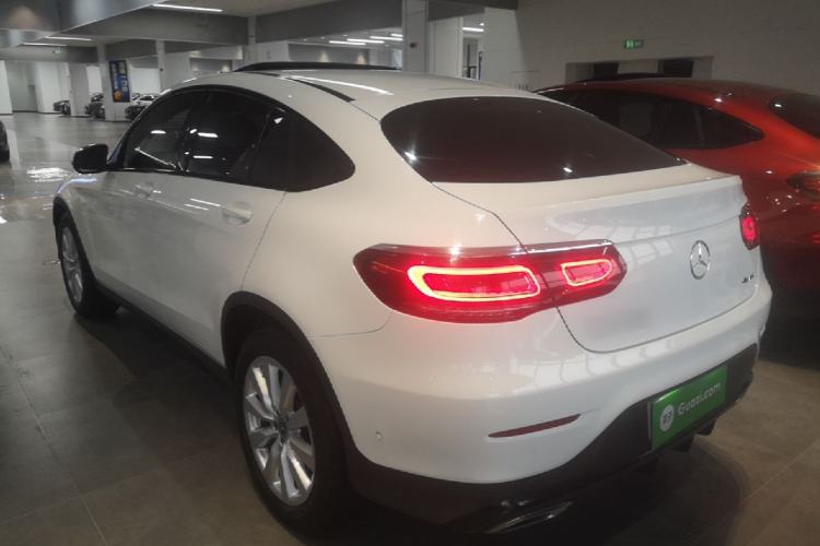 Used Mercedes-Benz GLC Coupe 2020 GLC 260 4MATIC Coupe SUV Rear Left 45 Deg
