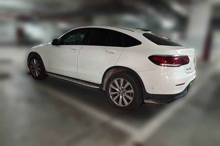 Used Mercedes-Benz GLC Coupe 2020 GLC 260 4MATIC Coupe SUV Rear Left 45 Deg
