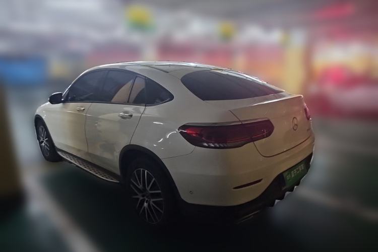 Used Mercedes-Benz GLC Coupe 2020 GLC 300 4MATIC Coupe SUV Rear Left 45 Deg