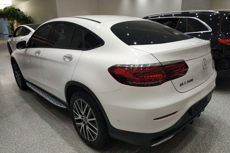 Used Mercedes-Benz GLC Coupe 2020 GLC 300 4MATIC Coupe SUV Rear Left 45 Deg