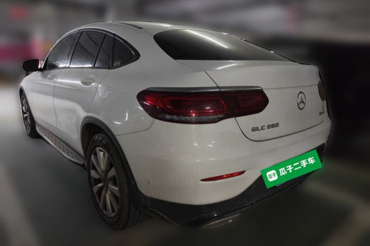 Used Mercedes-Benz GLC Coupe 2020 GLC 260 4MATIC Coupe SUV Rear Left 45 Deg