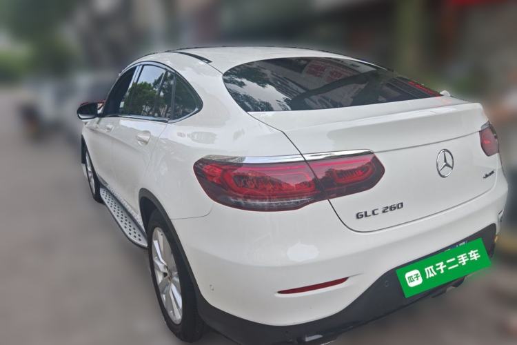 Used Mercedes-Benz GLC Coupe 2020 GLC 260 4MATIC Coupe SUV Rear Left 45 Deg
