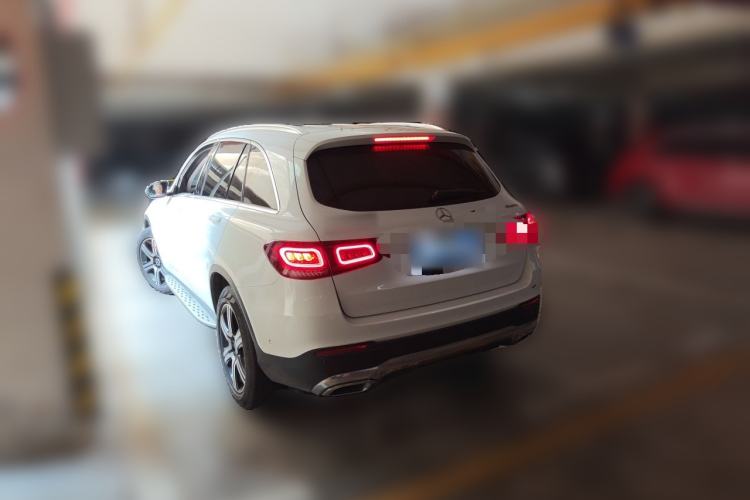 Used Mercedes-Benz GLC Coupe 2020 GLC 300 4MATIC Coupe SUV Rear Left 45 Deg