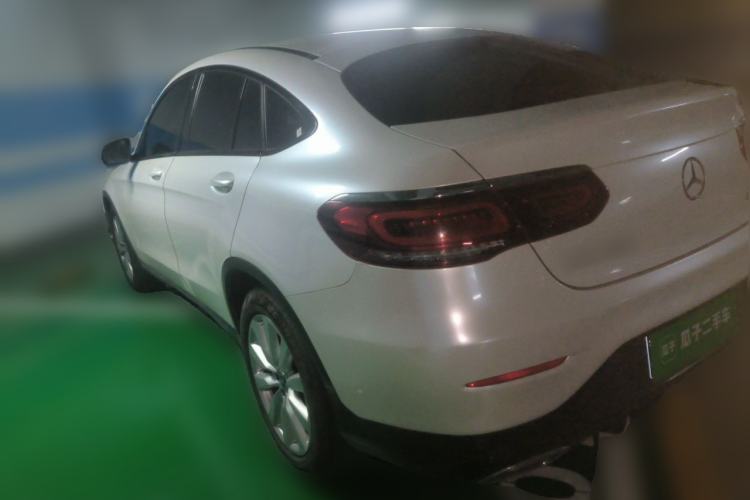 Used Mercedes-Benz GLC Coupe 2020 GLC 260 4MATIC Coupe SUV Rear Left 45 Deg