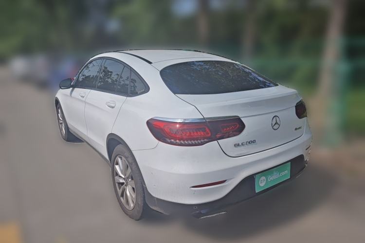 Used Mercedes-Benz GLC Coupe 2020 GLC 260 4MATIC Coupe SUV Rear Left 45 Deg