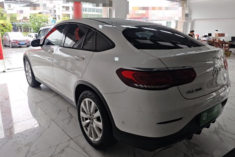 Used Mercedes-Benz GLC Coupe 2020 GLC 260 4MATIC Coupe SUV Rear Left 45 Deg