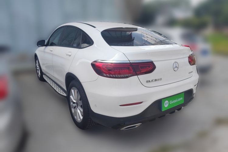 Used Mercedes-Benz GLC Coupe 2020 GLC 260 4MATIC Coupe SUV Rear Left 45 Deg