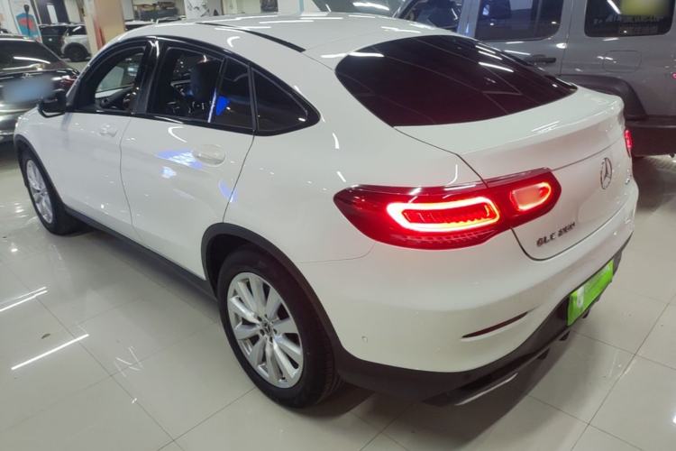 Used Mercedes-Benz GLC Coupe 2020 GLC 260 4MATIC Coupe SUV Rear Left 45 Deg