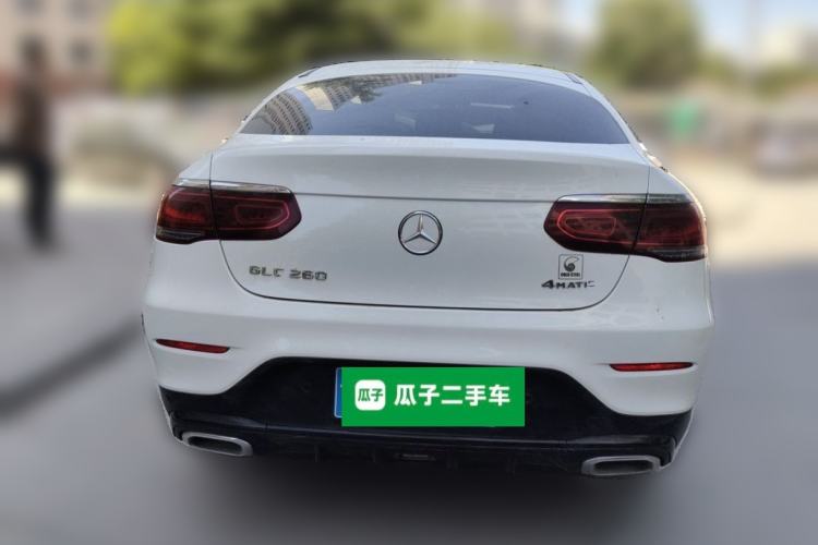 Used Mercedes-Benz GLC Coupe 2020 GLC 260 4MATIC Coupe SUV Rear