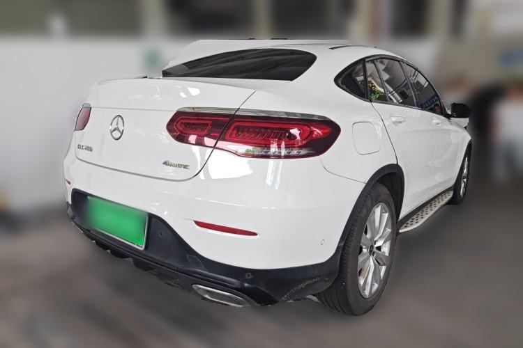 Used Mercedes-Benz GLC Coupe 2020 GLC 260 4MATIC Coupe SUV Rear Right 45 Deg