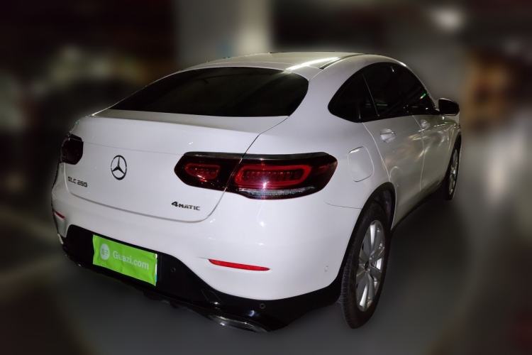Used Mercedes-Benz GLC Coupe 2020 GLC 260 4MATIC Coupe SUV Rear Right 45 Deg
